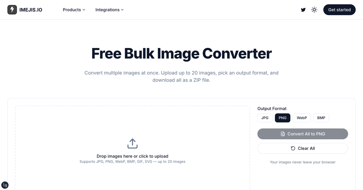Free Bulk Image Converter